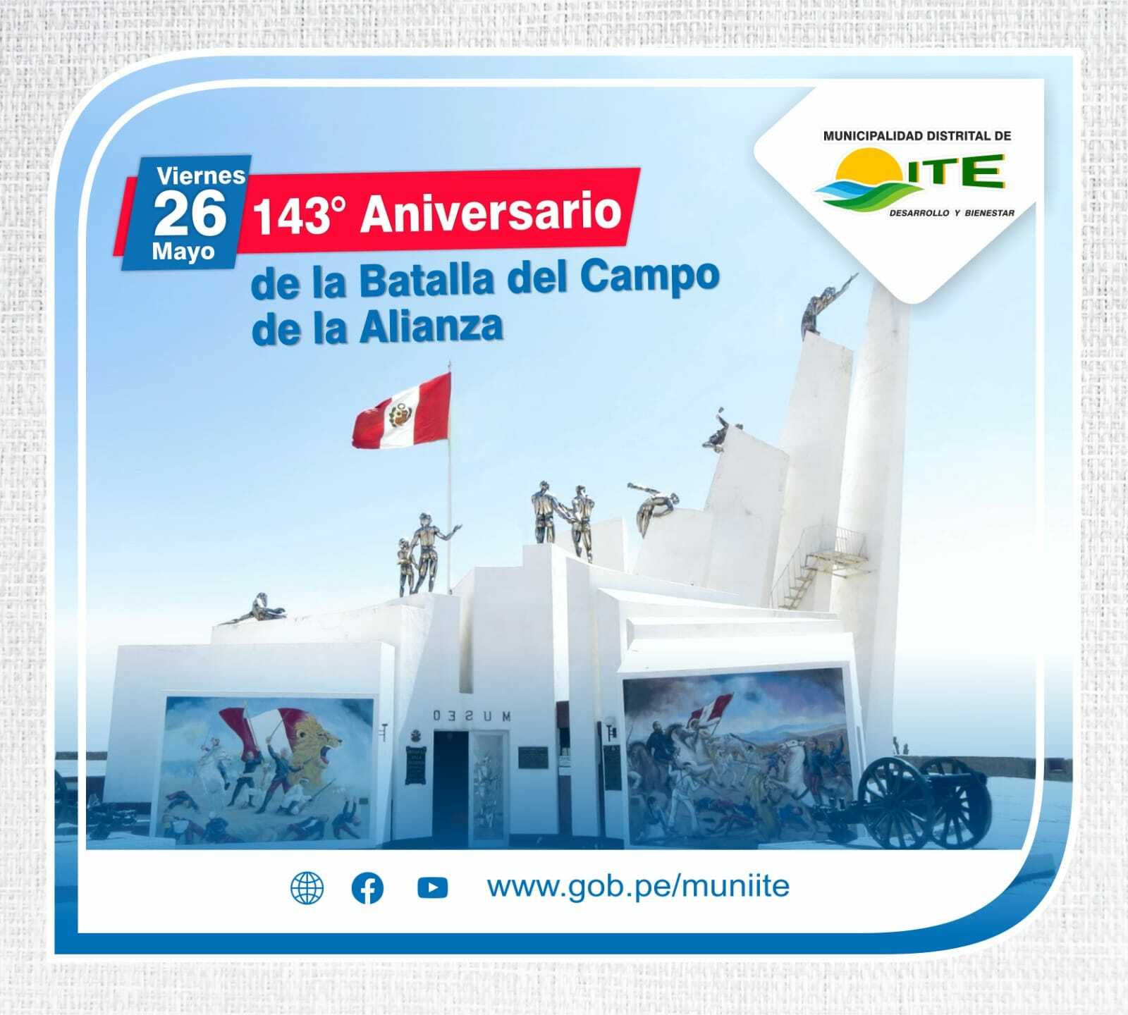 143 aniversario de la Batalla del Campo de la Alianza