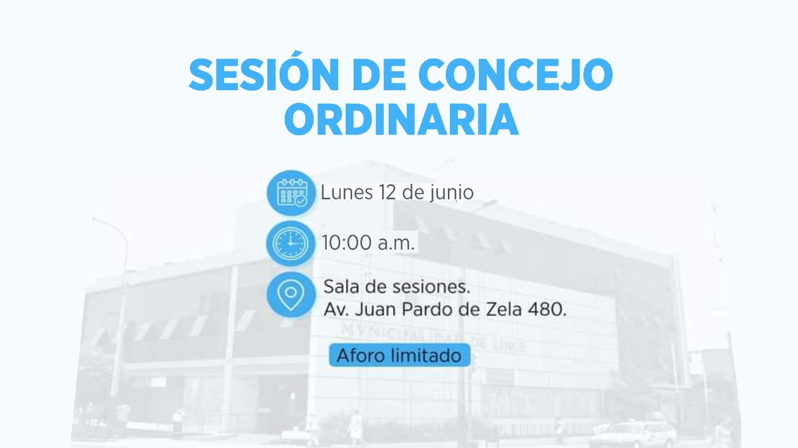 Sesión Ordinaria de Concejo