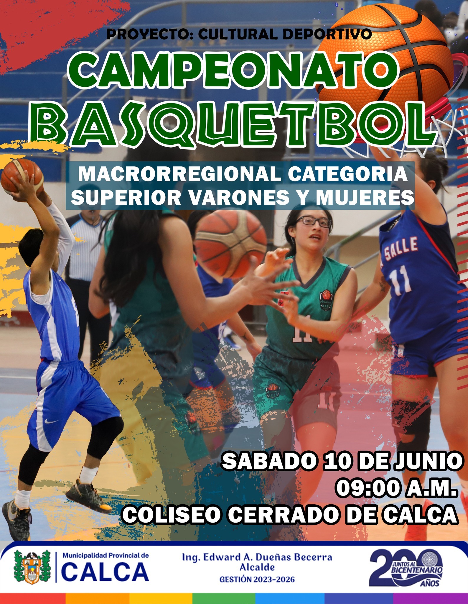 🏀Campeonato de Basquetbol Regional Categoría Superior Varones Y Mujeres ⛹️