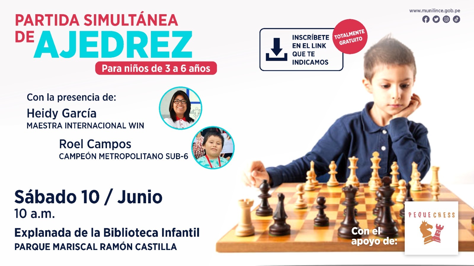 Partida simultánea de ajedrez