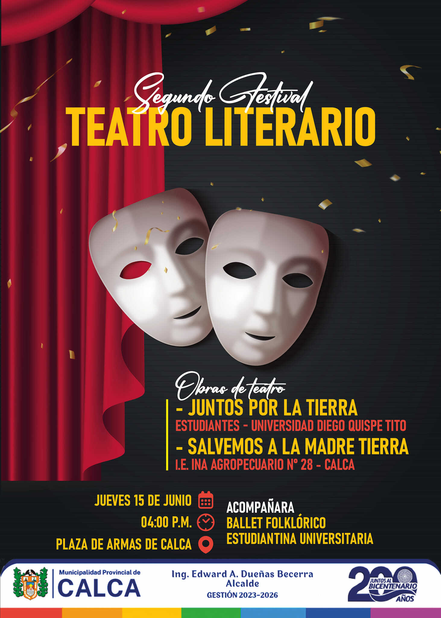 ๐ญII Festival de teatro literario๐ญ