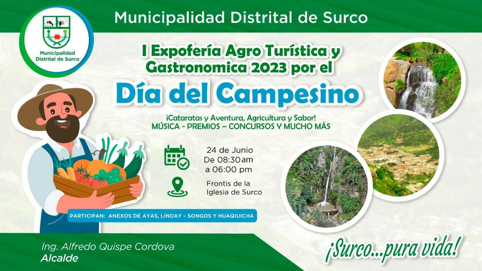 24 de junio: Gran Expo feria Agro Turística y Gastronómica
