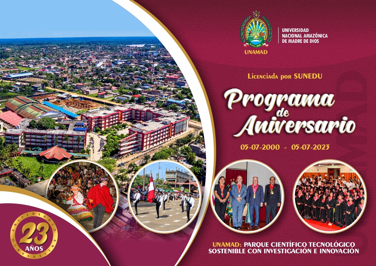 Programa de actividades por el 23 Aniversario Institucional