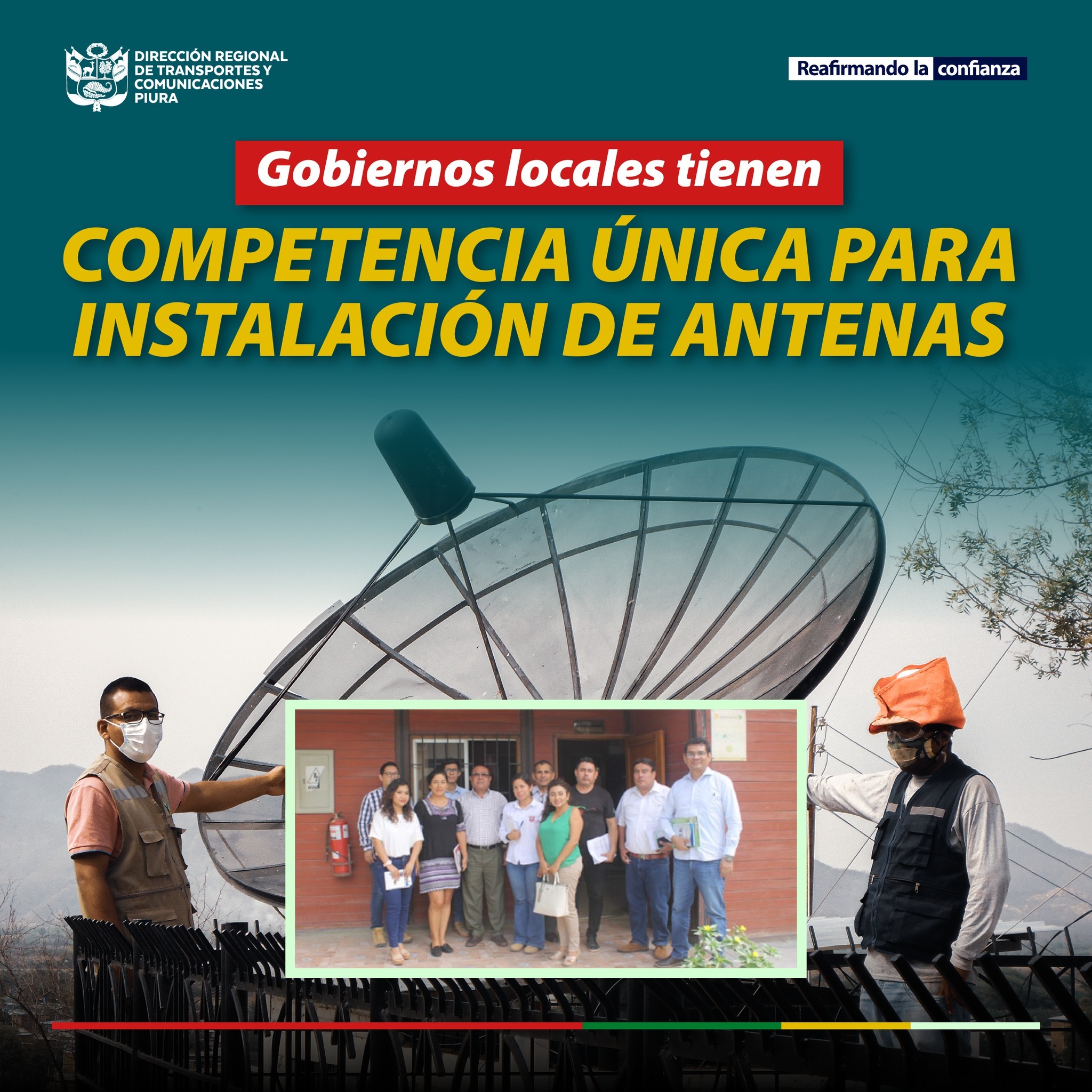 Instalación de antenas