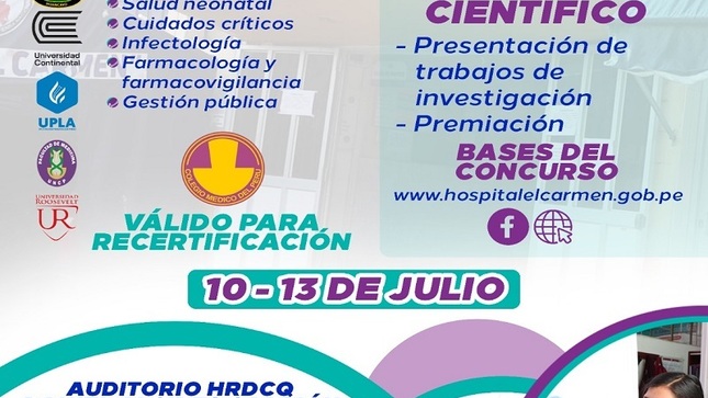 Imagen de los detalles del Congreso Nacional Multidisciplinario