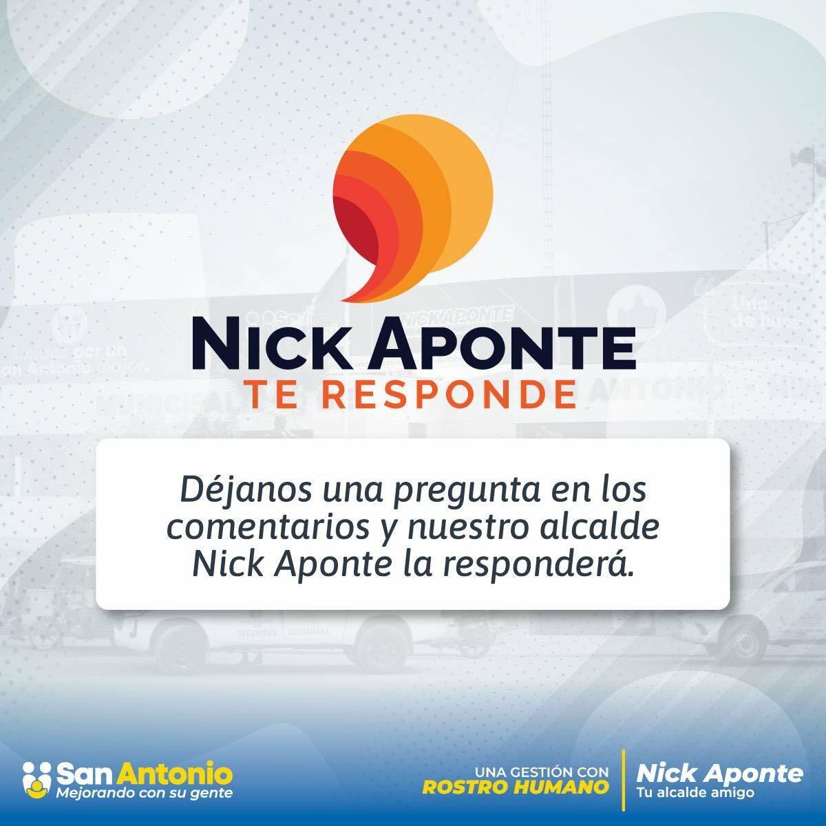 Nick Aponte te responde.