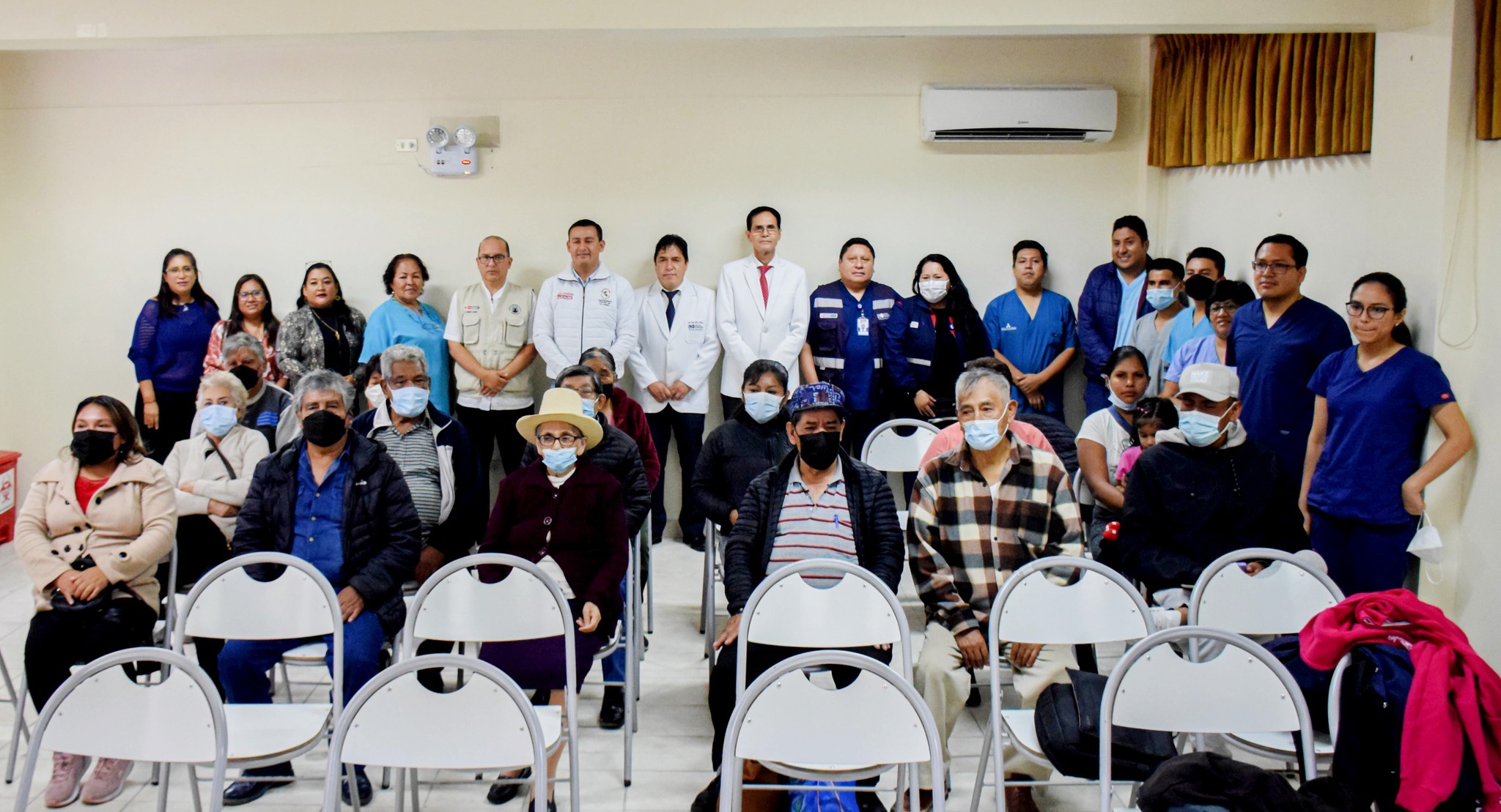 #MiPerú | Inició cirugía de cataratas a miembros del CIAM MI PERÚ