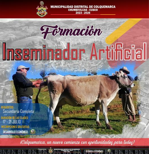 FORMACION DE INSEMINACION ARTIFICIAL    MDC-2023