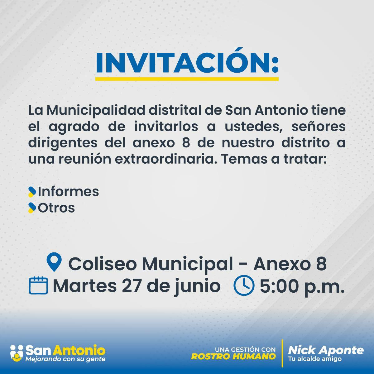 Invitación