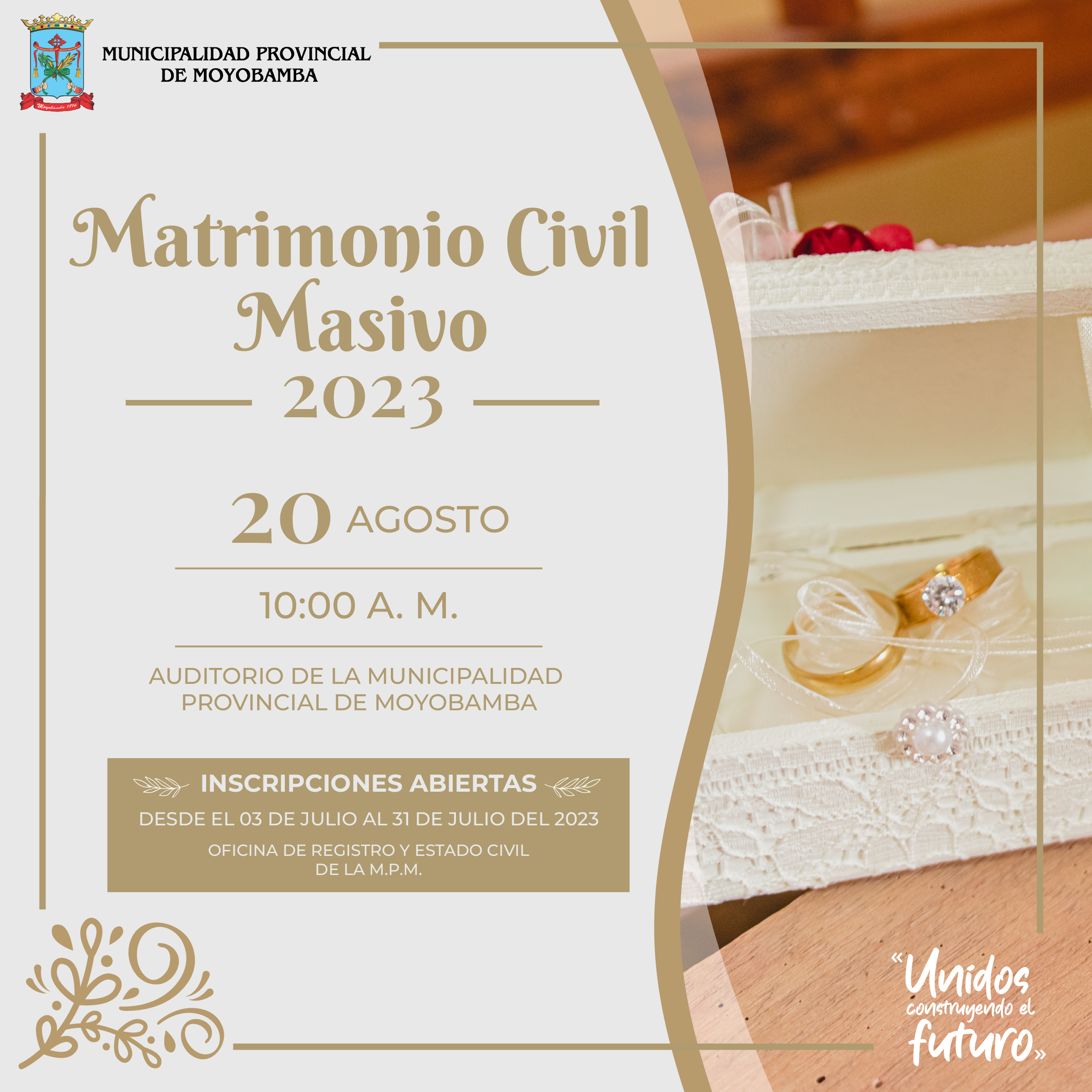 Matrimonio Civil Masivo