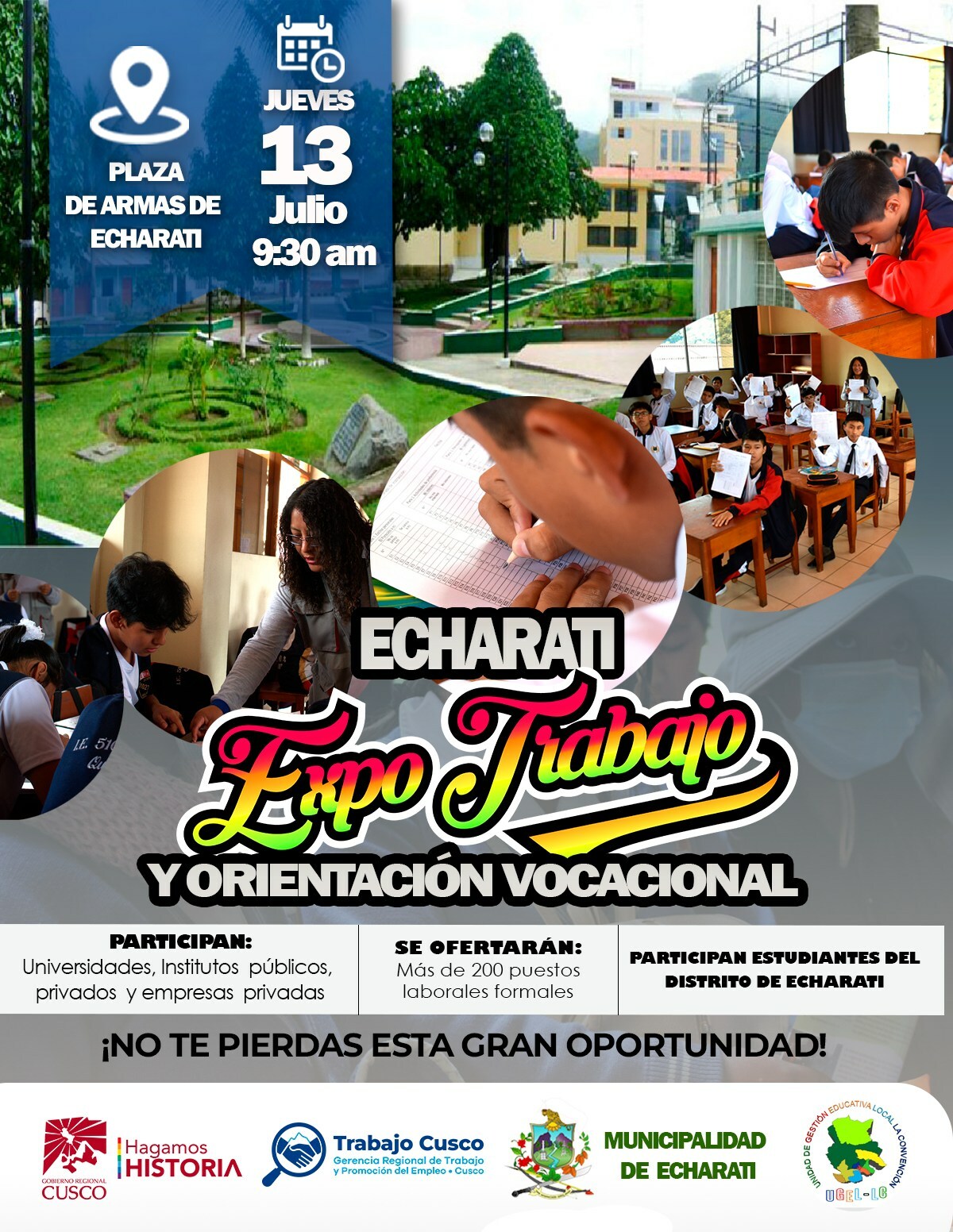 Expo trabajo y orientación vocacional