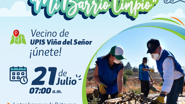 Jornada de Limpieza Comunitaria "Mi Barrio Limpio"