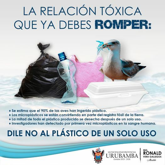 No a los plasticos