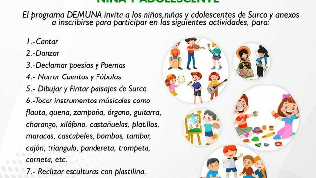 Celebremos juntos el Día del Niño, Niña y Adolescente.