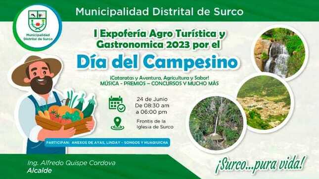 Este 24 de junio vamos a Surco, tierra de las cataratas limeñas