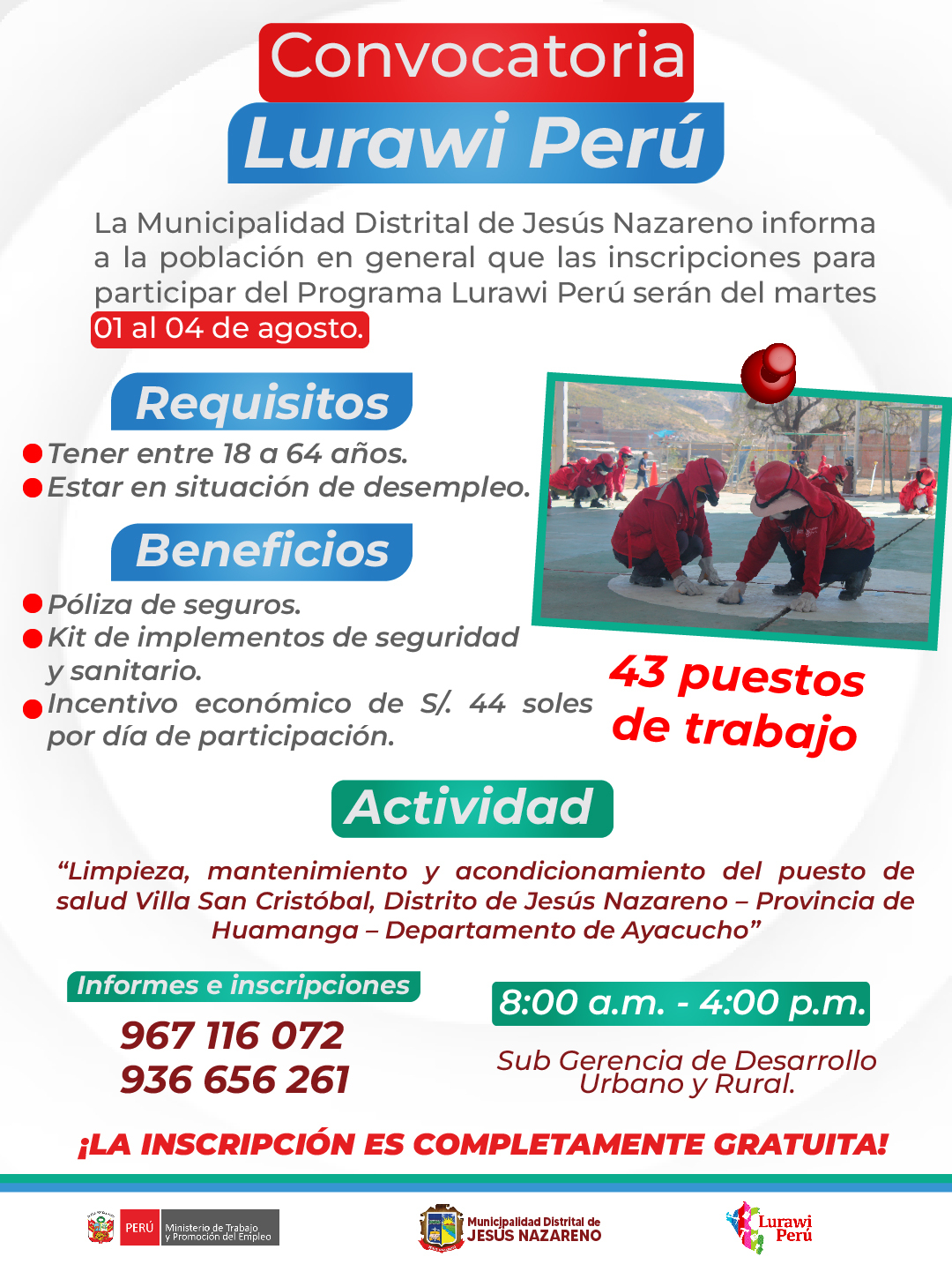 Convocatoria Lurawi Perú