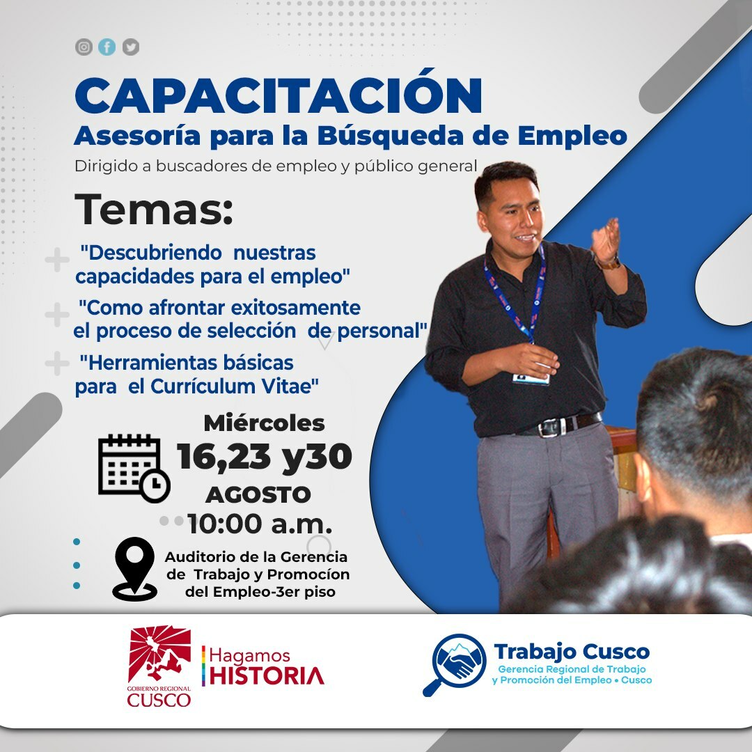 asesoría para la búsqueda de empleo