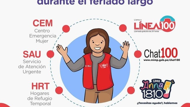 Servicios que atenderán durante el feriado largo