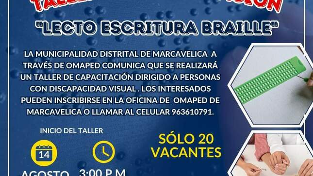 TALLER DE CAPACITACIÓN