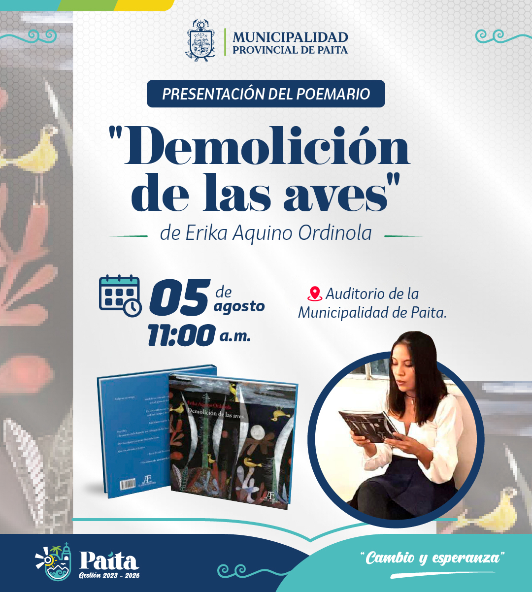 POEMARIO "DEMOLICIÓN DE LAS AVES"