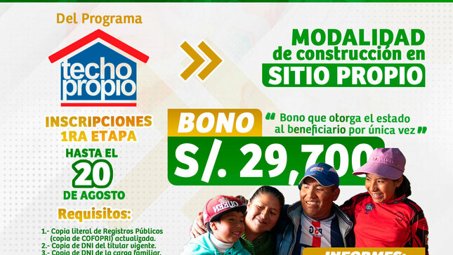 Programa de Techo Propio