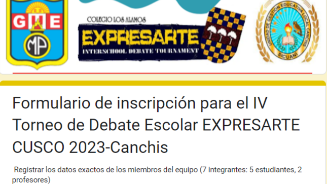 EXPRESARTE CUSCO 2023-Canchis
