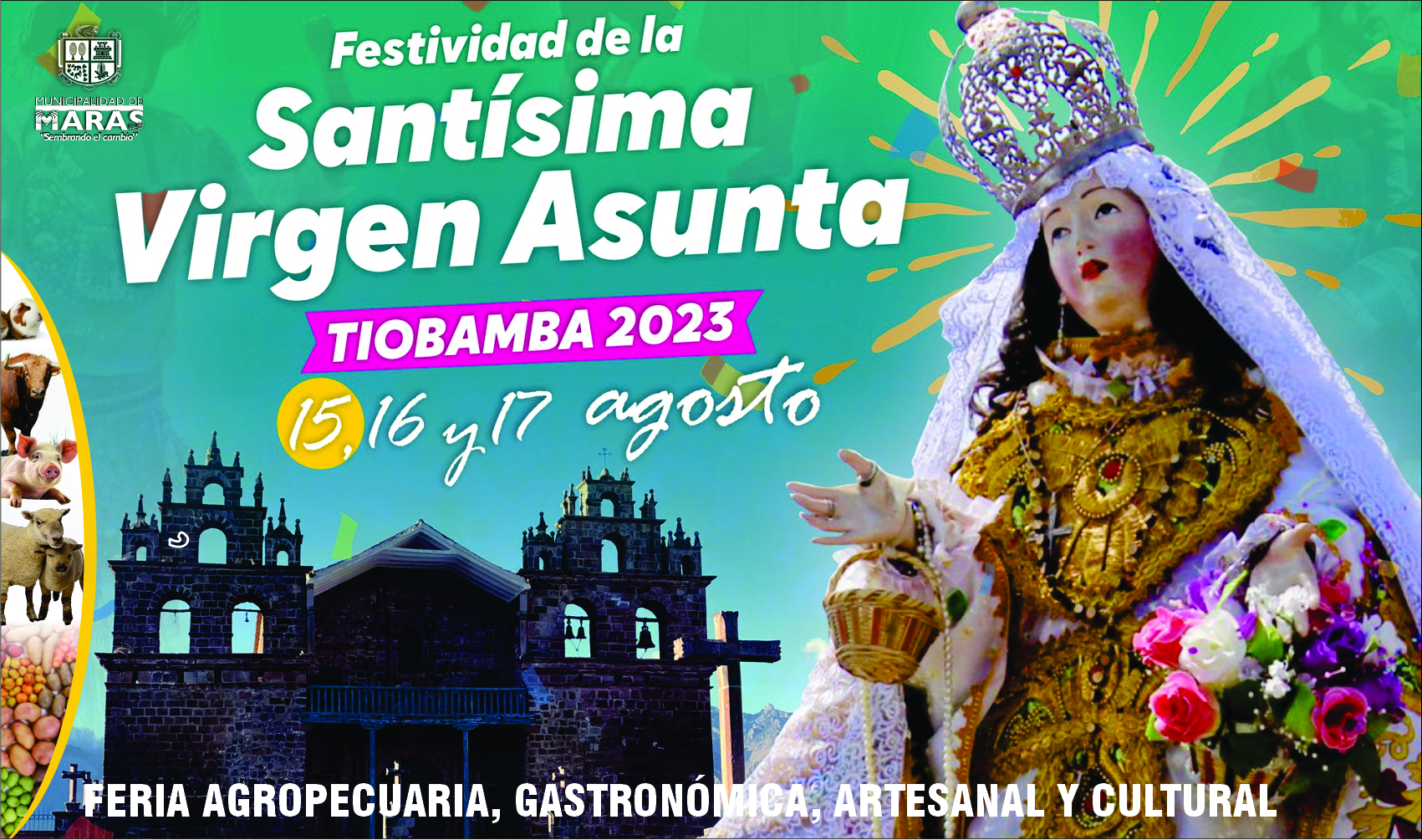 Feria Nacional Agropecuaria, Gastronómica, Artesanal y Cultural Tiobamba Maras 2023