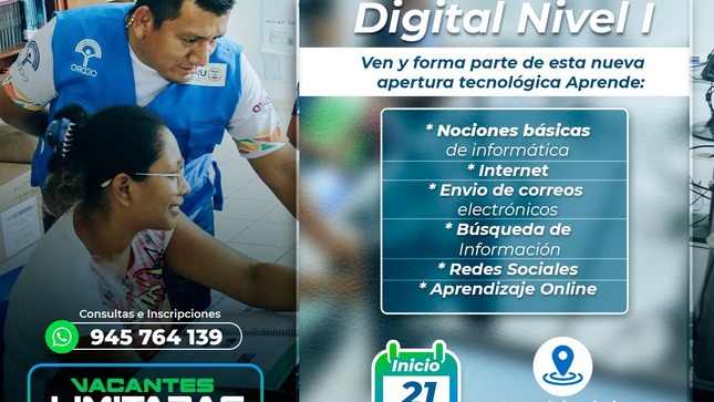 Alfabetización Digital - Nivel I