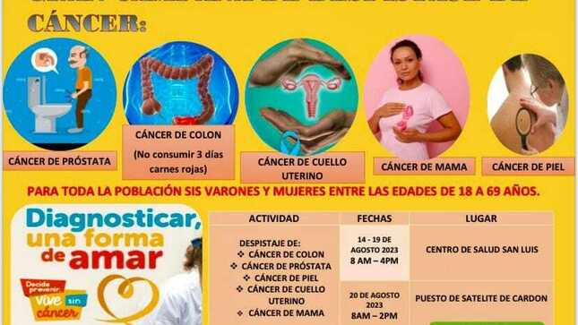 Despistaje de Cancer.