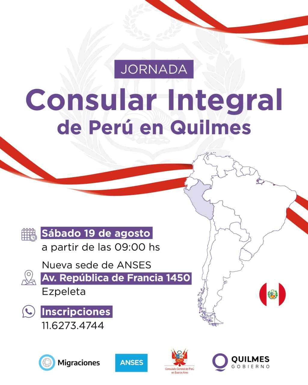 ¡Tu Consulado General en Quilmes!