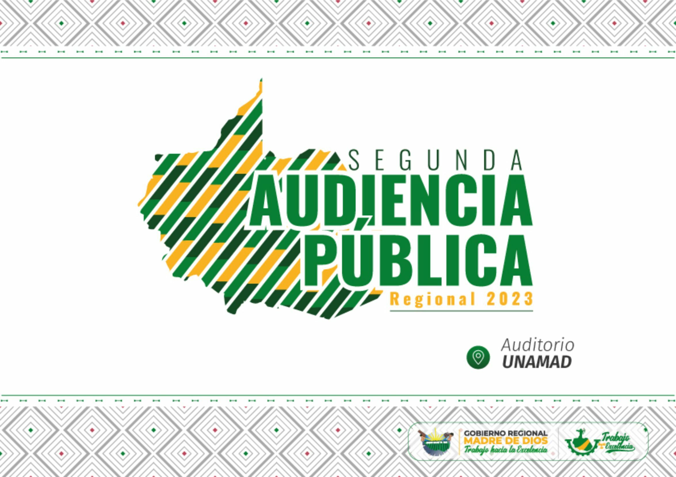 Segunda Audiencia Pública Regional 2023