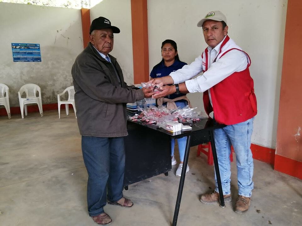 Entrega de semillas