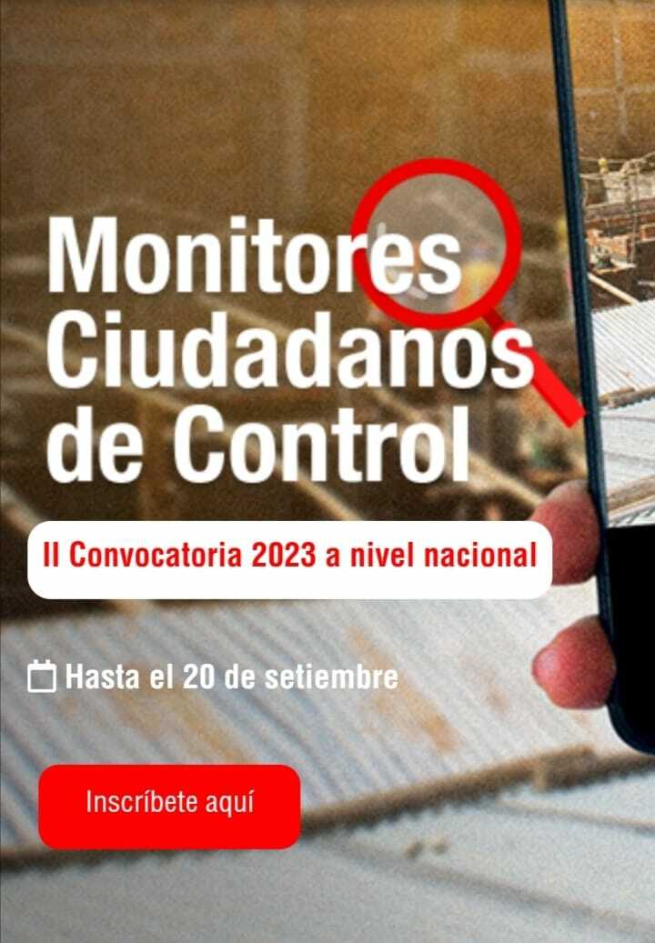 Cronograma de Monitores Ciudadanos de Control.