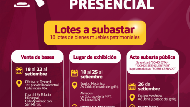 Subasta Publica 2023