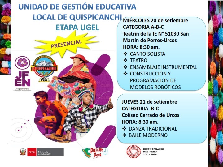 Juegos Florales Escolares Nacionales