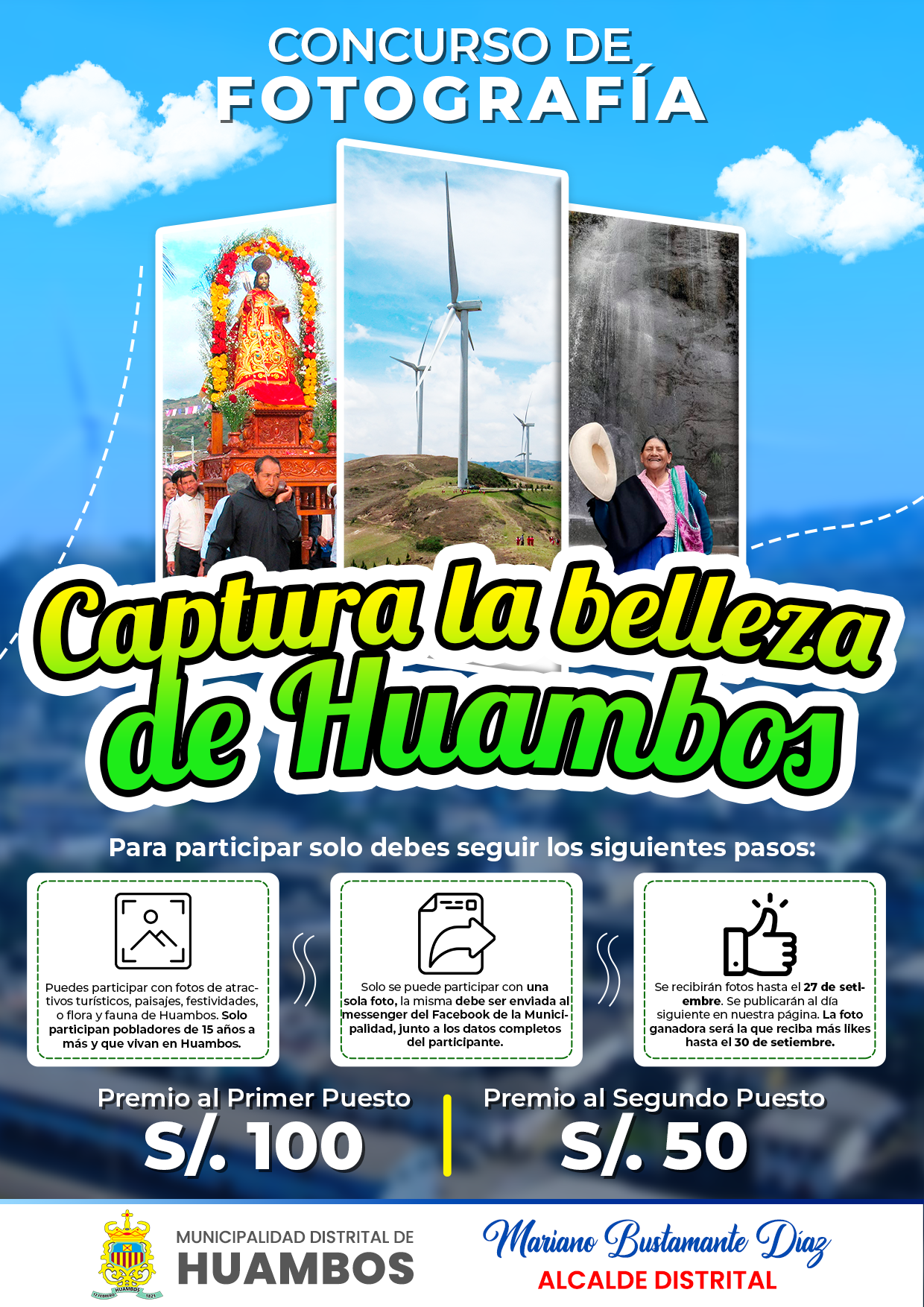 Concurso de Fotografía para el distrito de Huambos