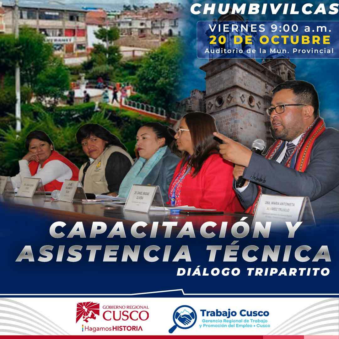 Capacitación y asistencia Técnica - Dialogo Tripartito