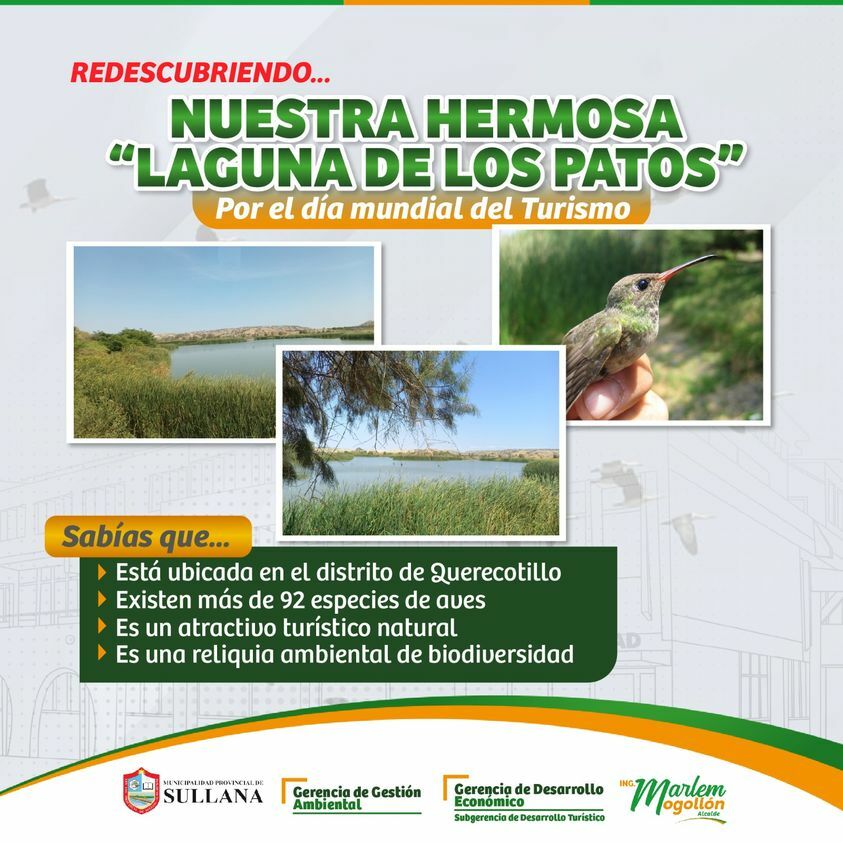 Nuestra Hermosa "LAGUNA DE LOS PATOS"