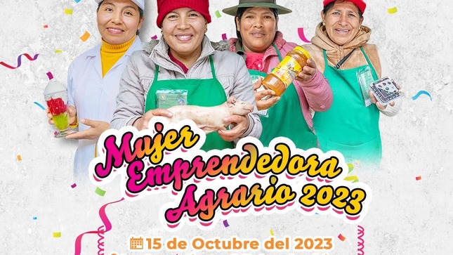 • ESTE 15 DE OCTUBRE LES ESPERAMOS EN LA “FERIA AGROECOLÓGICA MACRO REGIONAL DE LA MUJER PRODUCTORA AGRARIO 2023” EN EL CENTRO POBLADO LAS AMÉRICAS A PARTIR DE LAS 8:00 DE LA MAÑANA. 
La Municipalidad Provincial de Abancay (MPA), a través de la Subgerencia de Desarrollo Económico y Local, en un trabajo articulado con la Red Nacional de Mujeres de la Agricultura Familiar- RENAF, se complace en invitar a toda la comunidad a participar en la "FERIA AGROECOLÓGICA MACRO REGIONAL DE LA MUJER PRODUCTORA AGRARIO, 2023". El evento, se llevará a cabo el domingo 15 de octubre del presente año en la Av. Argentina – Centro poblado las Américas, a partir de las 8:00 de la mañana.
Esta feria agroecológica, representa una oportunidad única para apoyar y celebrar el talento y el esfuerzo de las mujeres productoras agrarias de toda la región. En el evento, los asistentes podrán adquirir una variedad de productos frescos y sostenibles, cultivados con cariño y cuidado por estas valientes emprendedoras. Además de la exposición de productos, la feria contará con otras  actividades interactivas y la posibilidad de conocer de cerca a las productoras y aprender más sobre sus historias y experiencias en el mundo de la agricultura.
La MPA,  les anima a  ser parte de esta importante iniciativa, que busca fortalecer la participación de las mujeres en el sector agrario y promover prácticas sostenibles en la provincia de Abancay. 
Abancay... ¡Una ciudad alegre, hermosa y productiva!
Oficina de Comunicación e Imagen Institucional.