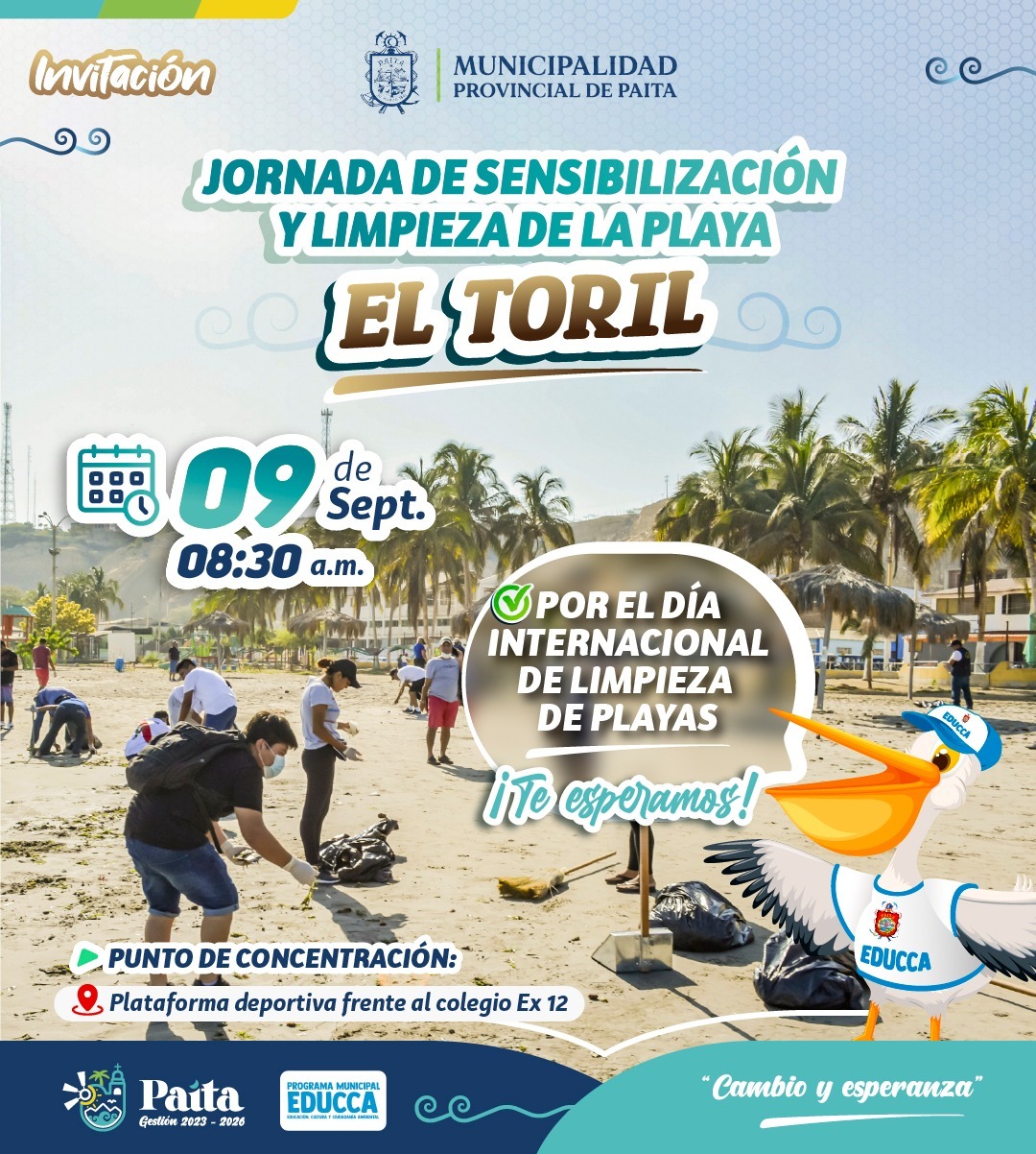 Jornada de limpieza de la playa El Toril