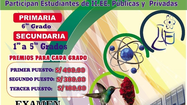 V concurso de física química y habilidades ambientales 2023