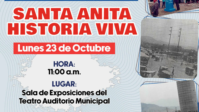 Celebremos los 34 años de Santa Anita con una Muestra Fotográfica Especia