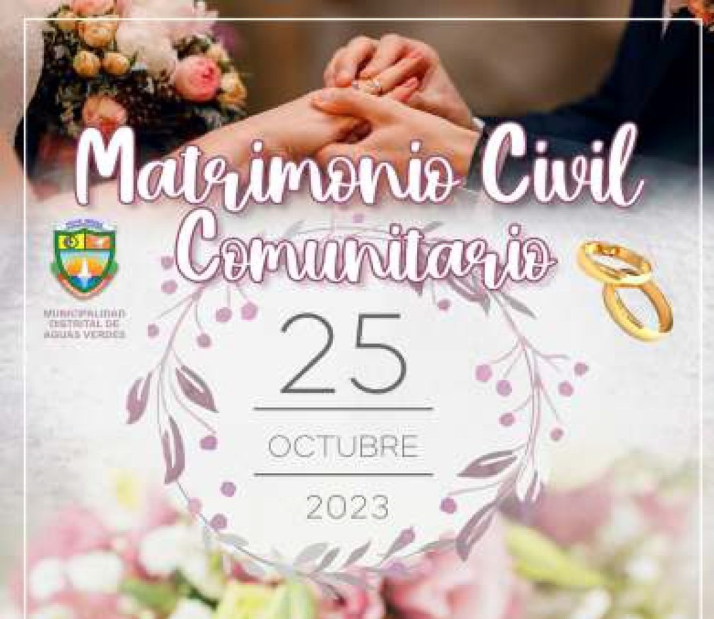 Matrimonio Civil Masivo 2023