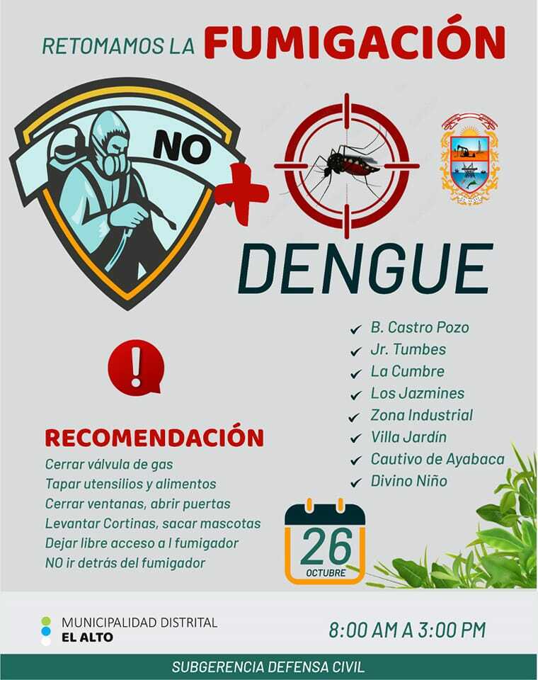 CRONOGRAMA DE FUMIGACIÓN