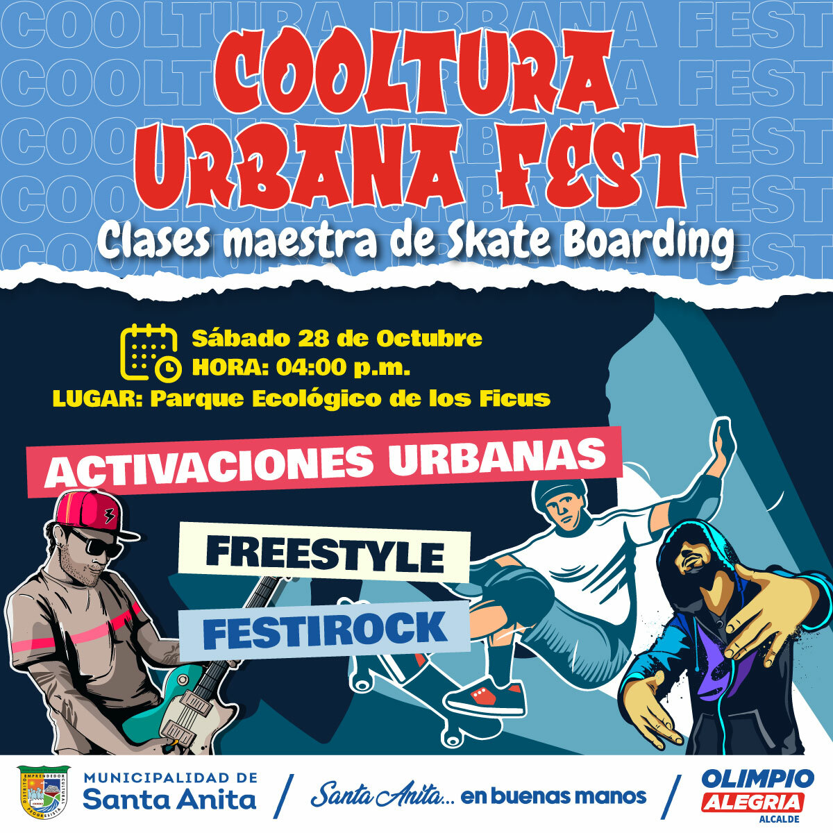 prepárense para una tarde épica de freestyle y rock