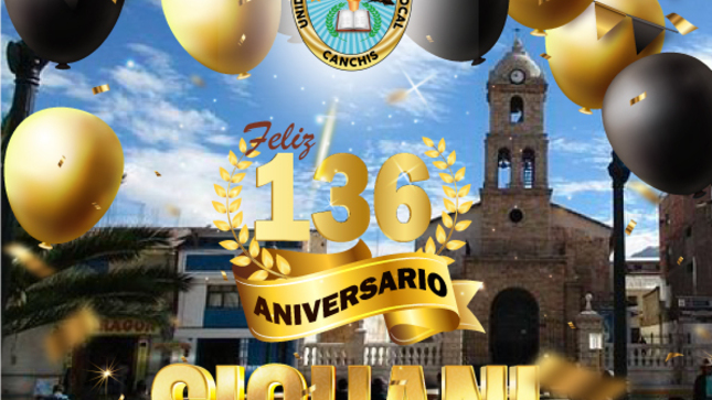 136° aniversario de Sicuani