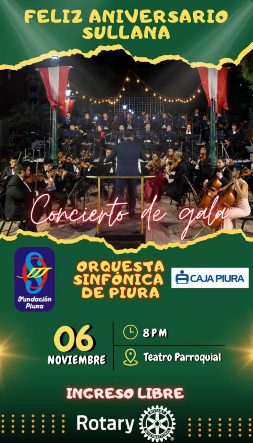 Show en Vivo: ORQUESTA SINFÓNICA DE PIURA