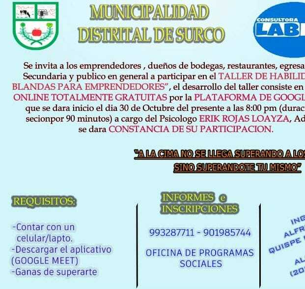 Taller de habilidades