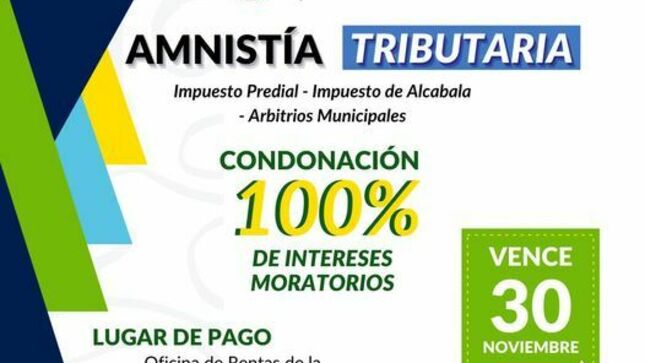 Amnistía Tributaria