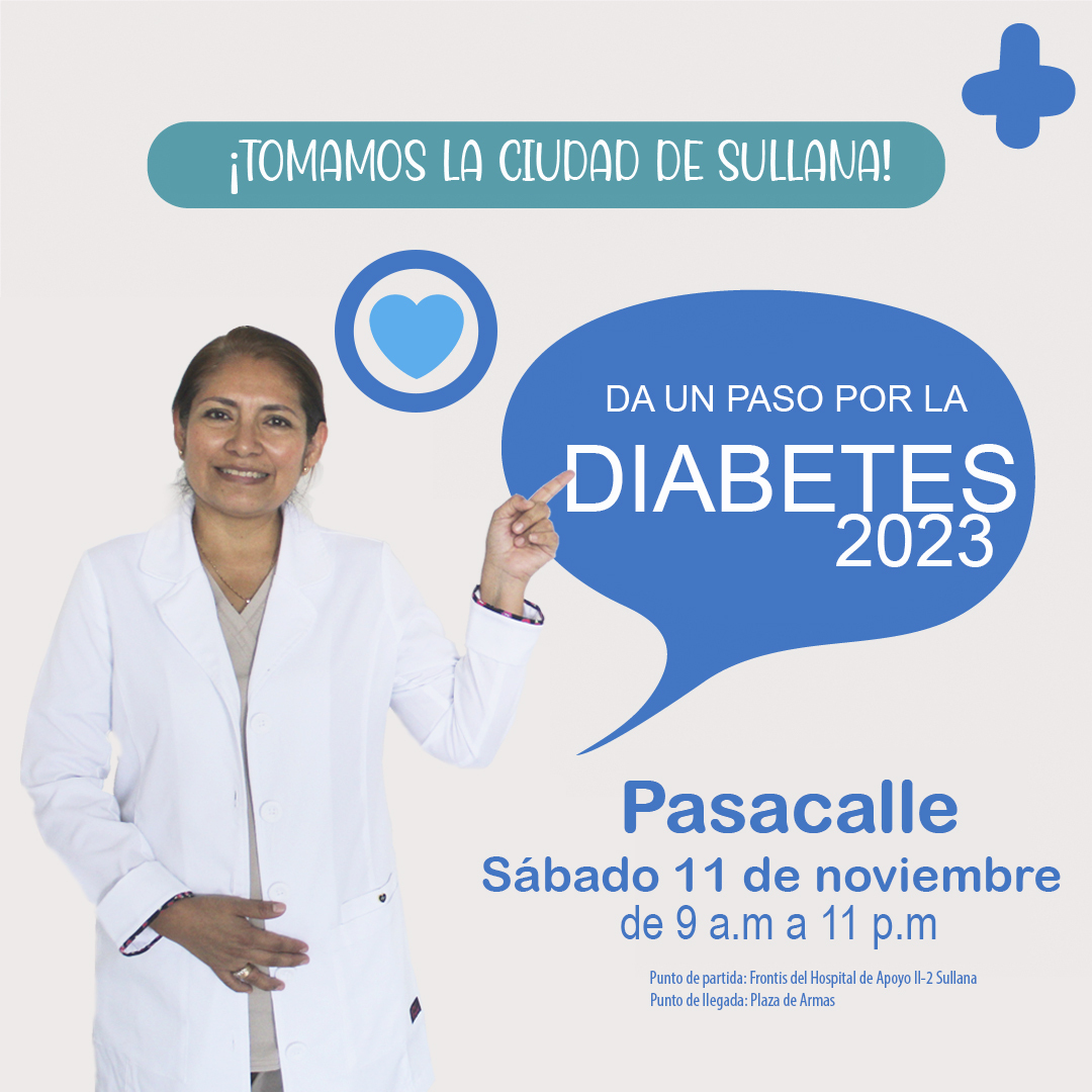 Pasacalle 'Da un paso por la diabetes'